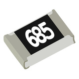 Kit 5000 Unidades Resistor 6,8m 5% 1/8w Smd 0805 6m8