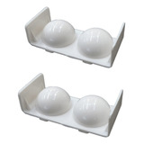 Kit 50x Estojo Case Lente De Contato Porta Lentes Branco