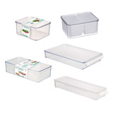 Kit 5pc Acrilico Geladeira