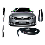 Kit 5pcs Borrachas Do Para brisa E Churrasqueira New Civic