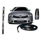 Kit 5pcs Borrachas Do Para brisa E Churrasqueira New Civic