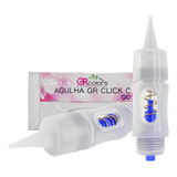 Kit 5u Agulhas Gr Click C 3 Pontas Contorno Round Liner 