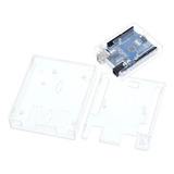 Kit 5x Case Capa Protetora Para Arduino Uno R3 Acrílico
