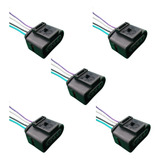 Kit 5x Conector Chicote Plug Bobina Jetta 2 5 5 Cilindros