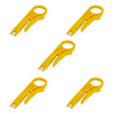 Kit 5x Descascador De Fio Portátil Desencapador Eletrônica
