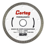 Kit 5x Disco Diamantado Cortag 110mm