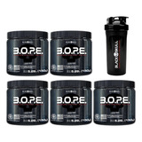 Kit 5x Pré Treino Bope 150g Cada Ganhe Coqueteleira 600ml