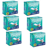 Kit 6 Absorvente Geriátrico Confort Master C 20 Unid Cada