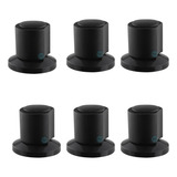 Kit 6 Acabamentos Registro Luxo Metal 1 2 A 3 4 Padrão Deca