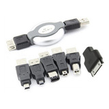 Kit 6 Adaptador Cabo Usb Firewire