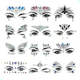 Kit 6 Adesivo Strass