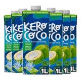 Kit 6 Água De Coco Esterilizada Kero Coco Caixa 1 Litro