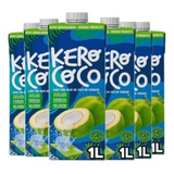 Kit 6 Água De Coco Esterilizada Kero Coco Caixa 1 Litro