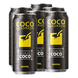 Kit 6 Água De Coco Lata Coco Quadrado 269ml
