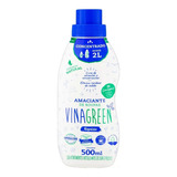 Kit 6 Amaciante Vegano Vinagreen Algodão Em Frasco 500 Ml
