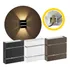 Kit 6 Arandela Slim 2 Fachos 2 Friso Moderna Externo Interno