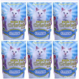Kit 6 Areia Silica Micro Chalesco 1 8 Kg Cada