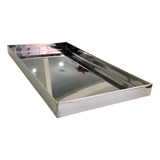 Kit 6 Bandejas Para Estufas De Salgados Inox 40x20