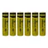 Kit 6 Bateria 18650 12000mah 4.2v Chip Lanterna Microfone