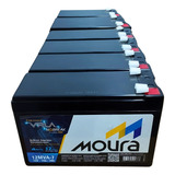 Kit 6 Bateria Para Nobreak Engetron 3 2 Kva Safe Server