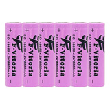 Kit 6 Bateria18650 Li