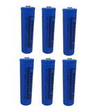 Kit 6 Bateria18650 Li