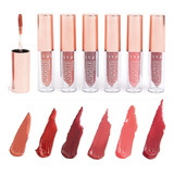 Kit 6 Batons Líquidos Classic Matte Vivai