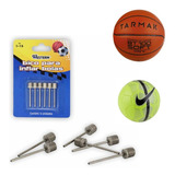 Kit 6 Bico Para Bomba De Ar Inflar Encher Bola Western I 16