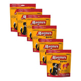 Kit 6 Bifinhos Magnus Mastigáveis Sabor Carne 500g Para Cães