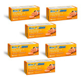 Kit 6 Bio C Zinco Vitamina C 1g Zinco 10mg 6x 10 Cpr Eferv Sabor Laranja