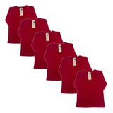 Kit 6 Blusa Cotton
