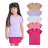 Kit 6 Blusa Infantil