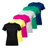 Kit 6 Blusas Básicas Algodão Camiseta Feminina Leveza