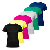 Kit 6 Blusas Basicas