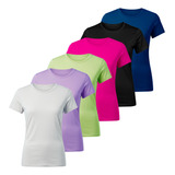 Kit 6 Blusas Basicas