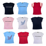 Kit 6 Blusas Menina