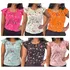 Kit 6 Blusinhas Crepinho Social Feminina Estampas Lindas