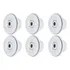 Kit 6 Bocal De Retorno Para Piscina Fibra Slim Vazão 4 M  h