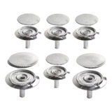 Kit 6 Bocas Aluminio Peças Fogâo Continental Milenium 2001