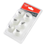 Kit 6 Bolas De Ping Pong Speedo Tenis De Mesa