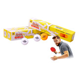 Kit 6 Bolas Ping Pong Tênis De Mesa 2 Estrelas Treinamento