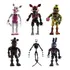 Kit 6 Bonecos Cinco Noites No Freddy's Articulados