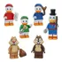 Kit 6 Bonecos Ducktales Tio Patinhas Bloco De Montar