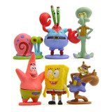 Kit 6 Bonecos Miniaturas