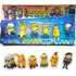 Kit 6 Bonecos Minions Meu Malvado Favorito Presente