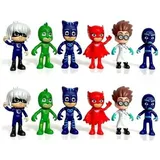 Kit 6 Bonecos Pjmasks