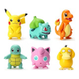 Kit 6 Bonecos Pokemon