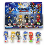 Kit 6 Bonecos Sonic