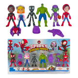 Kit 6 Bonecos Spider