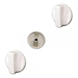 Kit 6 Botão 2001 Bosch S aro Branco C 4 Pçs